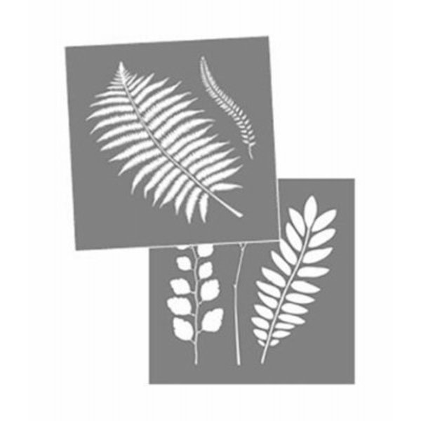 Deco Art 8X8 Botanical Stencil ADS208-K